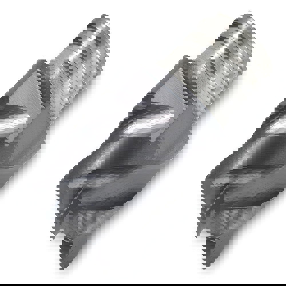 Corner Radius & Corner Chamfer End Mill Heads; Chamfer Width (Decimal Inch): 0.062 ; Chamfer Angle: 45.000 ; Number Of Flutes: 4 ; Coating/Finish: TiAlN ; End Mill Material: Carbide ; Overall Length (Decimal Inch): 1.4500